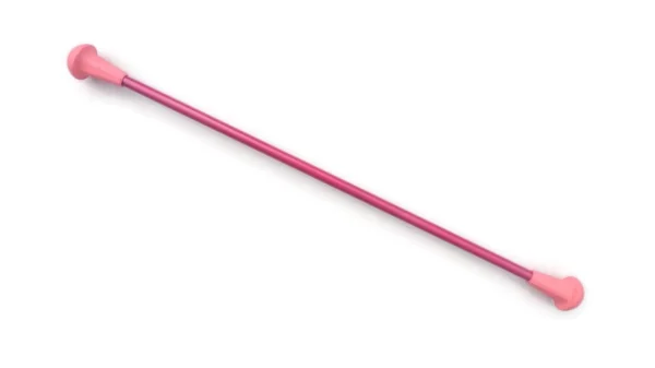 Bastón de majorette color rosa